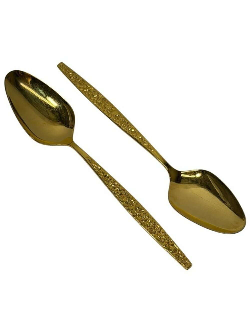 SERVING SPOON International Silver Golden Dubonnet Electroplated Rogers Bros IS